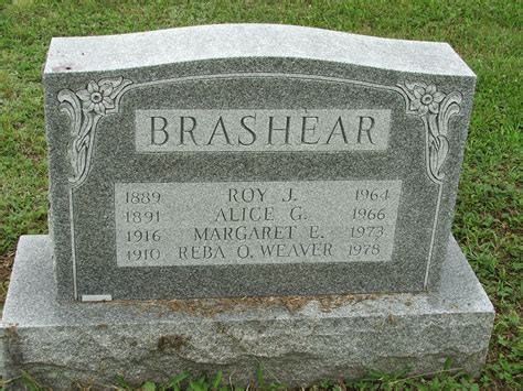 Reba O Brashear Weaver 1910 1978 Find A Grave Memorial