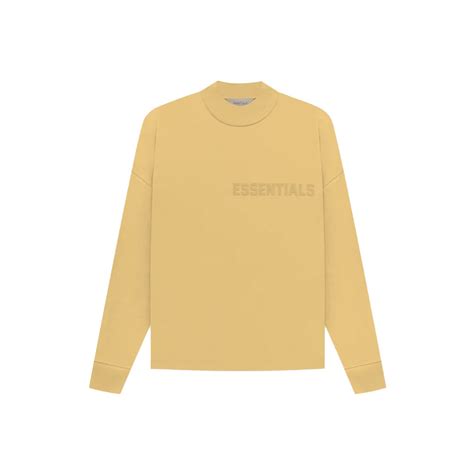 Fear Of God Essentials Ls Tee Light Tuscanfear Of God Essentials Ls Tee