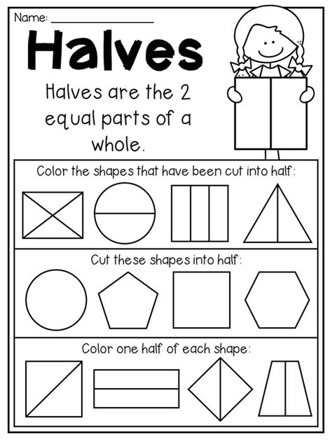 Thirds Fractions For First Grade