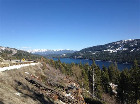 Trans Sierra Highway Passes Interstate 80 Donner Summit