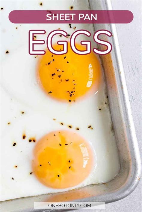 These Sheet Pan Eggs Come Together So Quickly And Easily A Cross