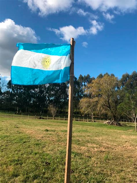 Tiene 8 Años Y Construyó Un Mástil Para Izar La Bandera Todos Los Días