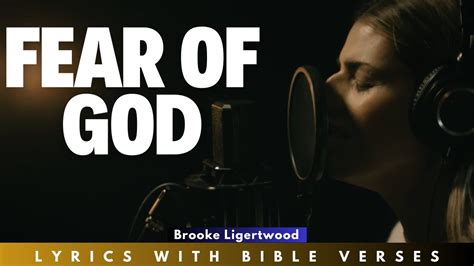 Brooke Ligertwood Fear Of God Lyric Bible Verses Youtube