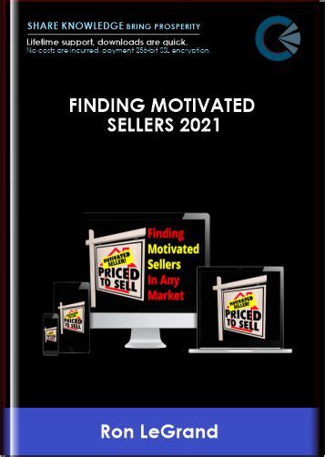 Finding Motivated Sellers 2021 Ron LeGrand WeCor Stay Up To Date