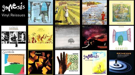 Genesis to reissue 14 albums on heavyweight vinyl - The Prog Report