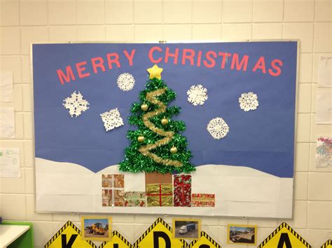 20 Creative Christmas Decoration Bulletin Board Ideas For Your Classroom Or Office