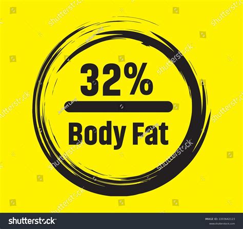 Body Fat Percentage Calculation Icon Fat Stock Vector Royalty Free 2203642123 Shutterstock