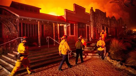 Más De 180000 Personas Evacuadas En California Ante Una Nueva Ola De Incendios