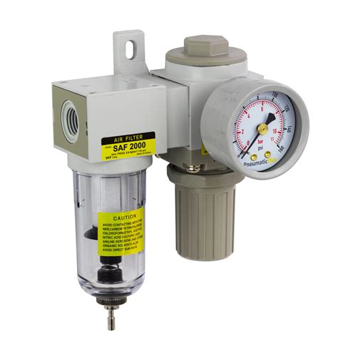 Pneumaticplus Sau Series Air Filter Regulator Modular Combo 14 Npt