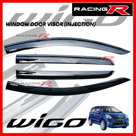 Toyota Wigo To Injection Oem Type Window Door Rain Visor