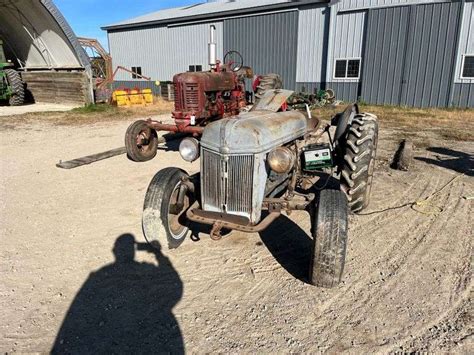 Ford N Tractor With Sherman Hi Lo Transmission Good Tires Front