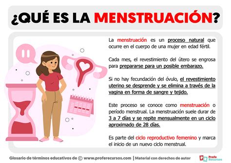 es la menstruacion definicion de menstruacion