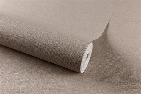 Papier peint intissé Textile mat INSPIRE beige skin Leroy Merlin