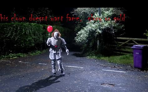 Pennywise Comes To Life Clown From Stephen King S It Prowls The