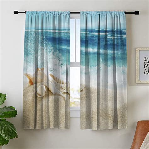 Beach Theme Bedroom Curtains Curtains And Drapes