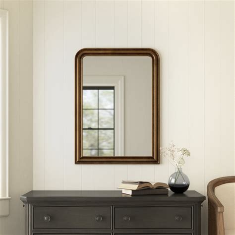 Birch Lane™ Sarla Wood Flat Wall Mirror And Reviews Wayfair