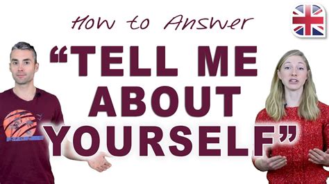 How To Answer Tell Me About Yourself Spoken English Lesson Youtube