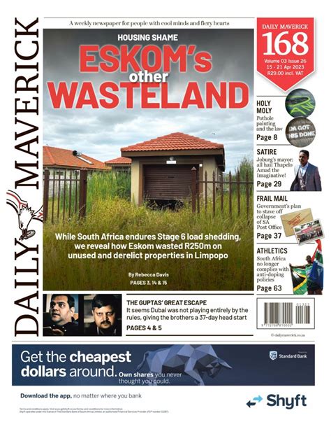 Daily Maverick April 15 2023 Newspaper Get Your Digital Subscription