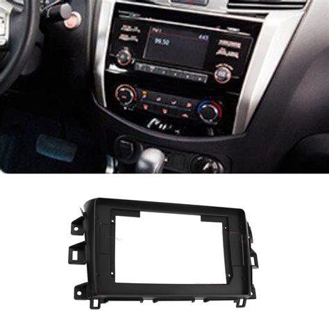 Auto Radio Stereo Frame Fascia Panel W Harness For Nissan NAVARA NP300