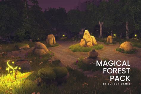 Stylized Magical Forest Pack 3d 梦幻 Unity Asset Store