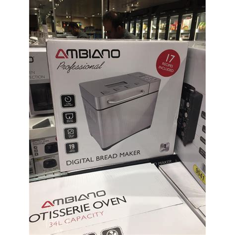 Ambiano Professional Digital Bread Maker Tv Home Appliances