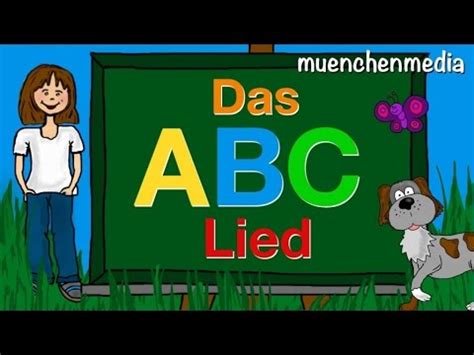 Das Abc Lied German Alphabet Alphabet Lernen Kinderlieder