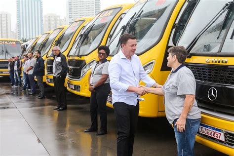 S Bernardo Entrega Novos Nibus Para Refor O Do Transporte Escolar