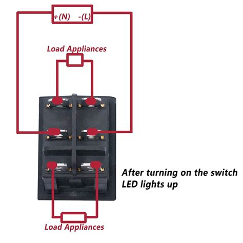 Interruptor Basculante De Vias On Off On Sin Led Rojo A