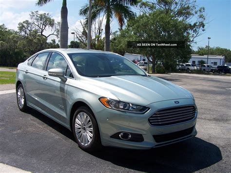 2013 Ford Fusion Energi Hybrid Electric Ice Storm Wth