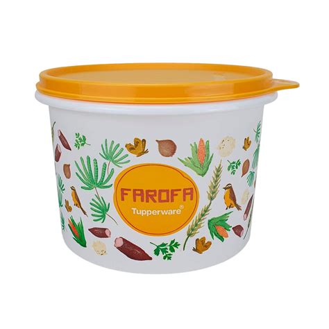 Tupperware Caixa Farofa Floral 500g Comprar Tupperware Online