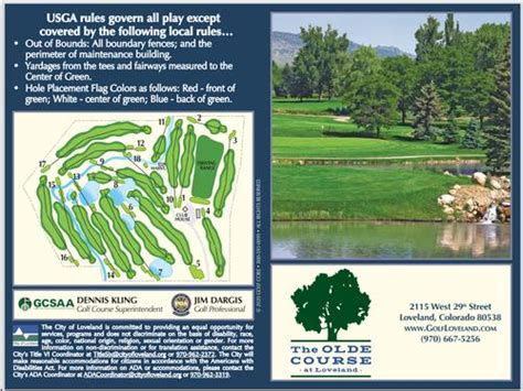 Loveland, The Olde Course at - Course Profile | Course Database