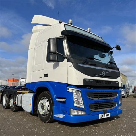 VOLVO FM450 EURO 6 GLOBETROTTER 6X2 TRACTOR UNIT 2018 DX18 HKK