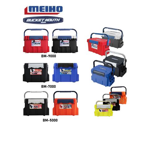 Jual Meiho Versus Bucket Mouth Bm Tackle Box Kotak