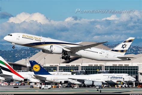 X Edm El Al Israel Airlines Boeing Dreamliner Photo By Baigiver