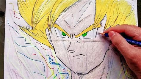 Comment Dessiner Sangoku Ultra Instinct Dessin Goku Facile Youtube