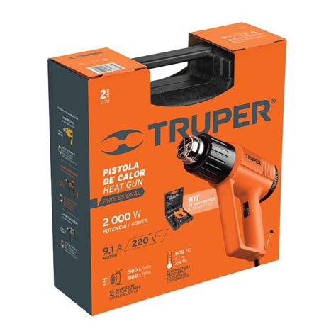 Pistola De Calor Truper W Distribuidor Prosinfer