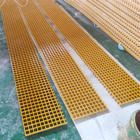 Mm Width Solar Panel Roof Top Walkway Frp Grating Frp Grating And