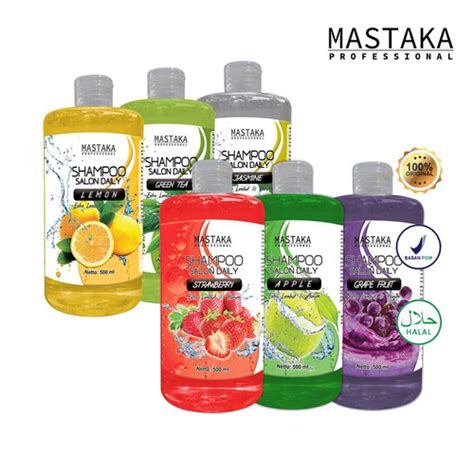 Jual Mastaka Shampoo Salon Daily Botol Ml Shampo Rambut Ala Salon