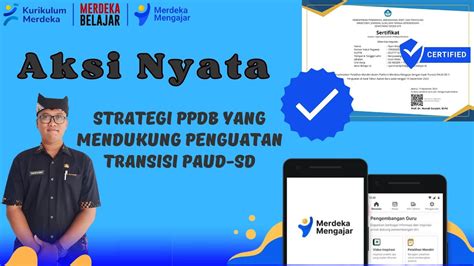 Aksi Nyata Pmm Lulus Validasi Terbit Sertifikat Pendidikan Inklusif