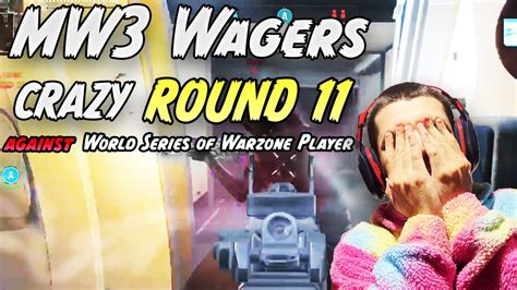 Crazy Round Vs World Series Of Warzone Player Mw Wager Matches