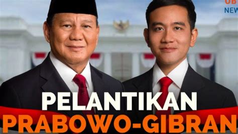 Link Live Streaming Pelantikan Prabowo Gibran Sebagai Presiden Wakil