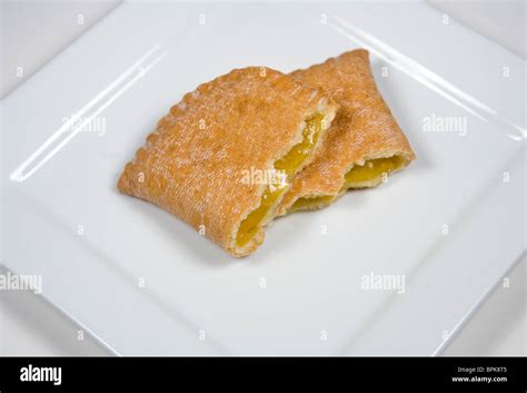 Hostess Lemon Fruit Pie Stock Photo Alamy