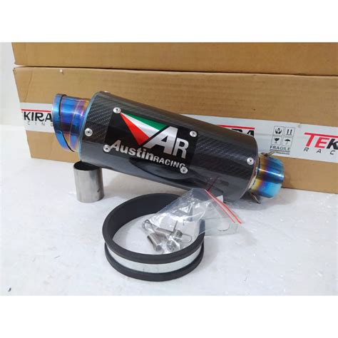 Jual Tabung Silencer Knalpot Ar Austin Racing Gp Carbon Shopee Indonesia