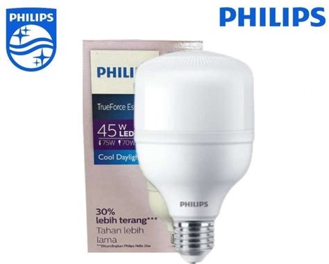 Jual Lampu Led Bohlam Kapsul Philips Trueforce Tforce Putih 45 Watt