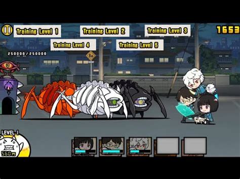 The Battle Cats Vs Training Marmod World Trigger Collab Youtube