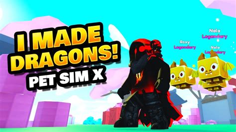 I Made Golden Samurai Dragons Best Pet In Pet Sim X Youtube