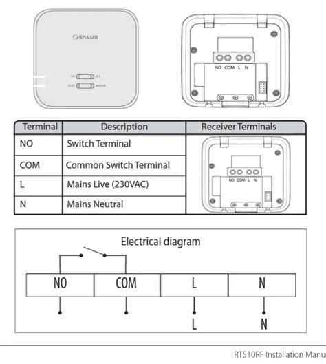 Salus Rf510 Roomstat Wiring Diagram Diynot Forums