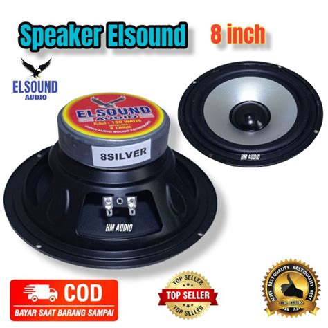 Jual Speaker 8 Inch Magnet Besar Speaker Woofer Elsound Speaker Elsound