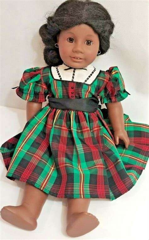 Pleasant Company Co American Girl Doll Addy Walker 1990s early version Christmas - Addy