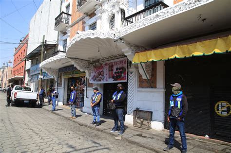 Ayuntamiento De Puebla Contin A Con El Reordenamiento Del Centro